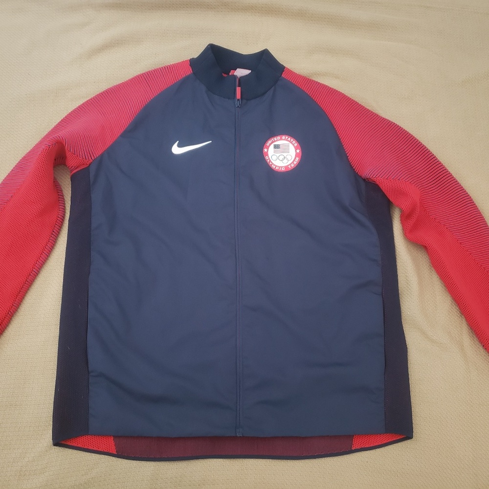 2016 Olympics Nike Team USA Dynamic Reveal Track Jacket Men's Size X-Large